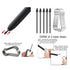 Galaxy Tab S10 Bluetooth stylus pen replacement nibs and tool with step-by-step instructions