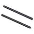 Stylusshop black S21 Ultra S-Pen replacement shown from two angles with sleek design