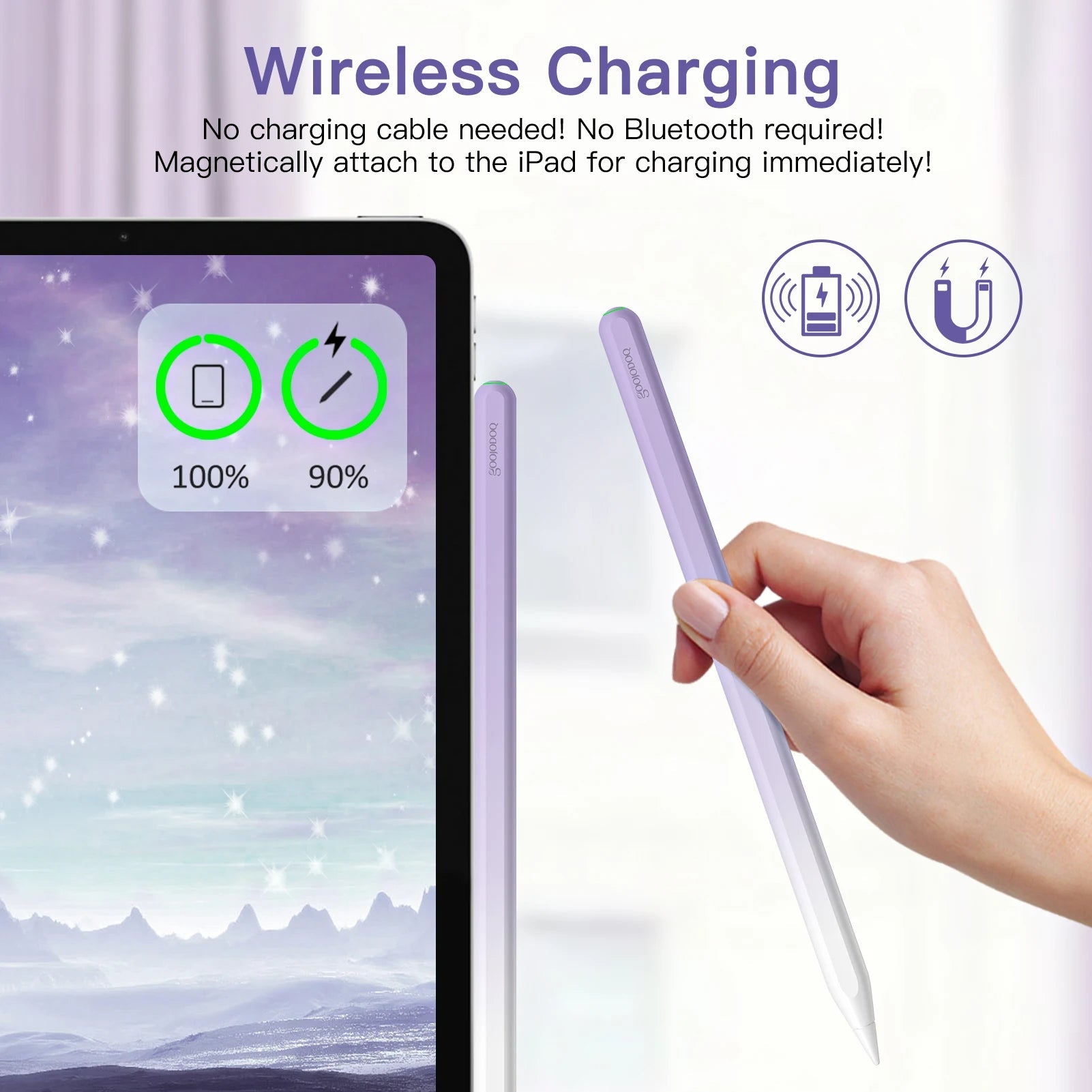GOOJODOQ Active iPad Stylus Pencil - international