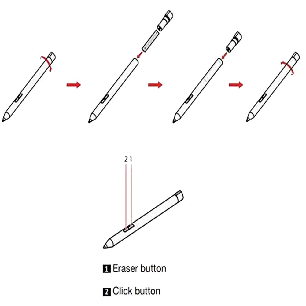 Lenovo Yoga IdeaPad MIIX Stylus Pen - international