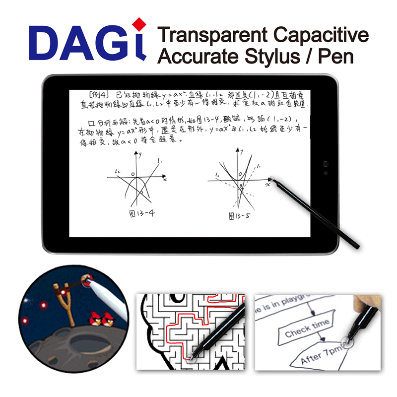 Dagi Slim Disc Stylus Pen - Stylus Pen